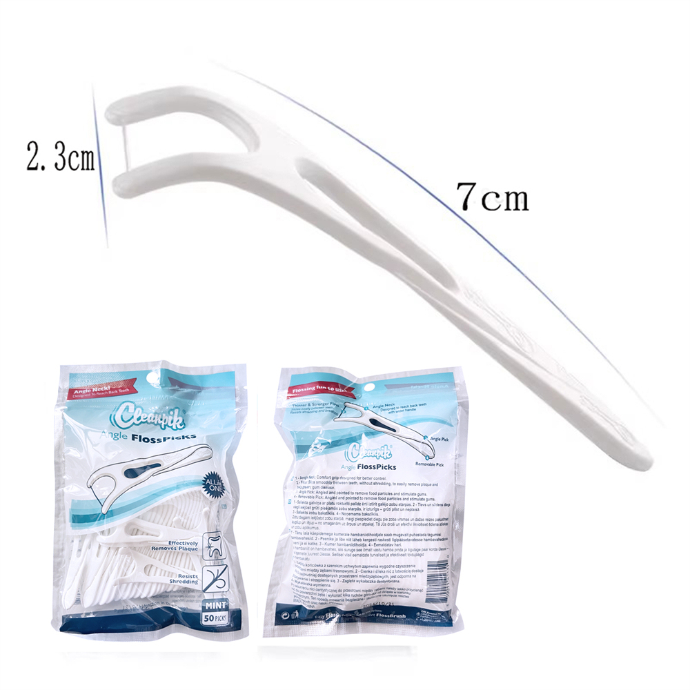 Dental Floss Sticks Interdental Tooth Harps Teeth Picks Oral Plaque Care