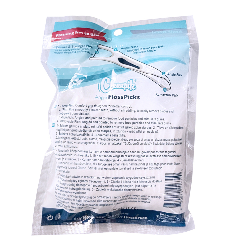 Dental Floss Sticks Interdental Tooth Harps Teeth Picks Oral Plaque Care