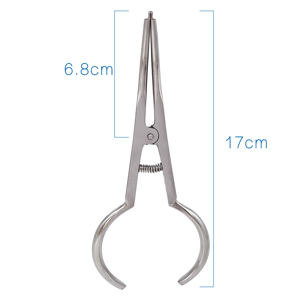 Dental Orthodontic Separator Placing Circle Pliers Elastic Ligature Ties Forcep