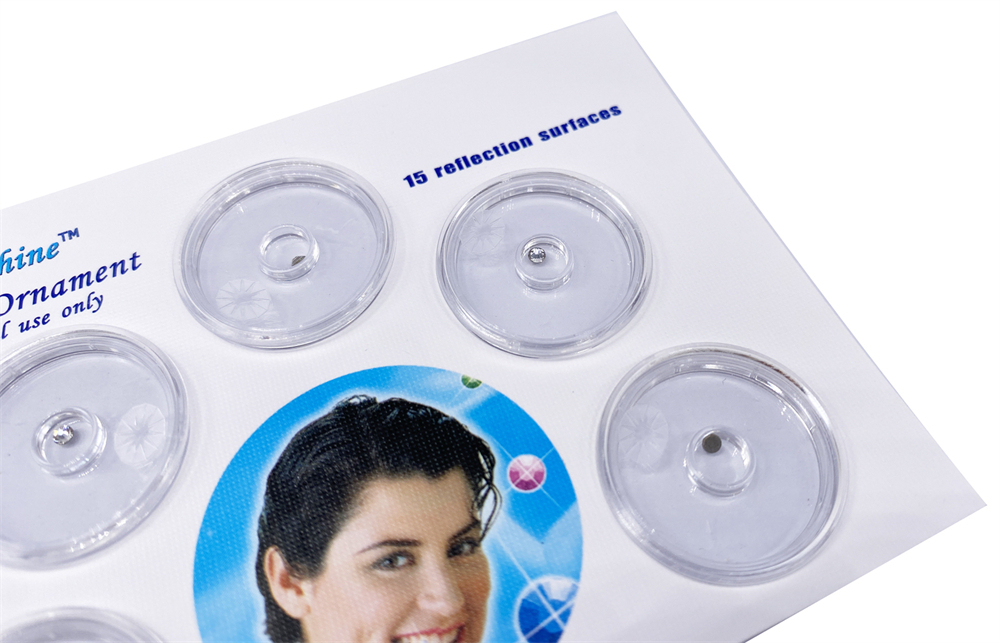 Dental Oral Teeth Diamond Tooth Gems Crystal Ornaments Jewelry 2.0mm 5Pcs/Pack