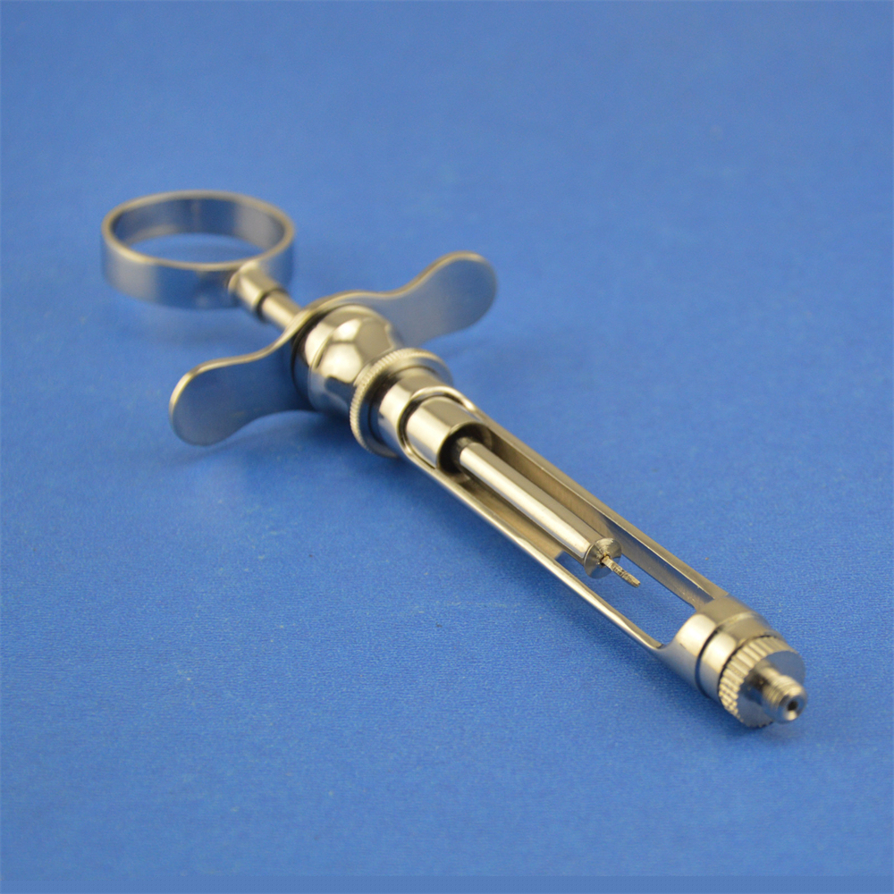 Dental Stainless Steel Anesthesia Aspirating Syringes 1.8CC Instruments