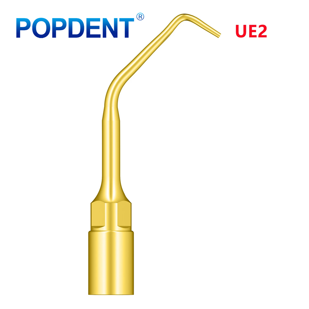 POPDENT Dental Piezo Scaler Ultrasonic Bone Surgery U Tips Fit NSK Woodpecker US-II LED