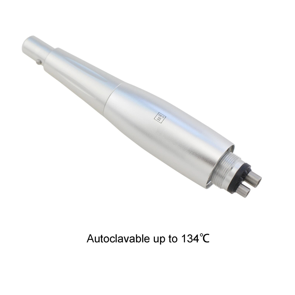 Dental Hygiene Prophy Handpiece Air Motor 4 Holes + 3 Nose Cones 360° Swivel