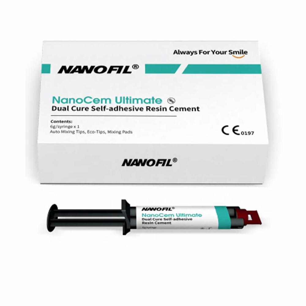 Nanofil NanoCem Ultimate Dental Dual Cure Self-Adhesive Resin Cement 6g