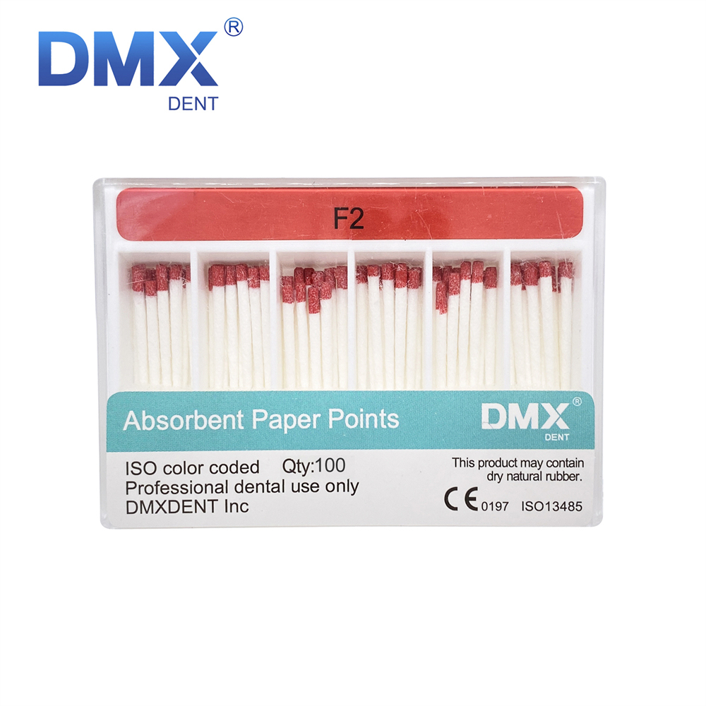 DMXDENT Endodontic Absorbent Paper Points Taper 0.06 F1-F3