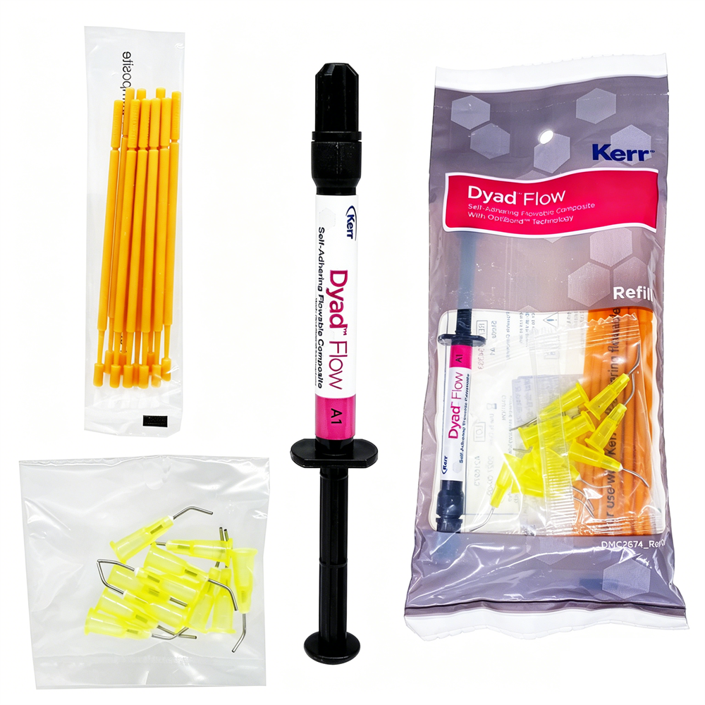Kerr Dyad Vertise Flow Self-Adhering Flowable Dental Composite No Need For Adhesive A2 / A3