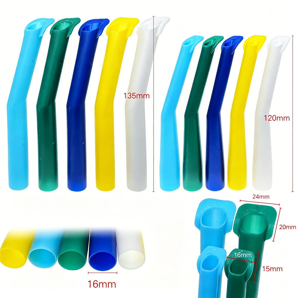 10Pcs Dental Autoclavable HVE Suction Mixed Tubes Tubing 15mm