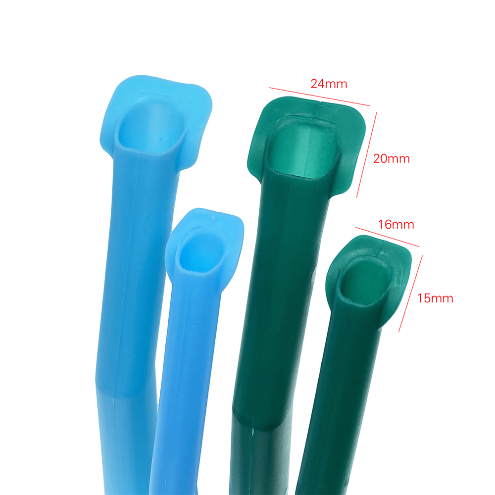 10Pcs Dental Autoclavable HVE Suction Mixed Tubes Tubing 15mm