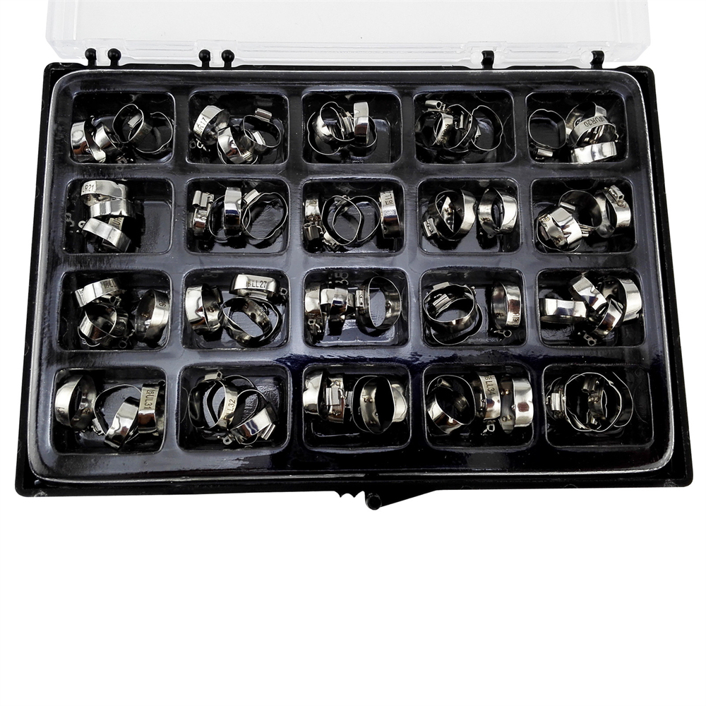 MacDent Dental Orthodontic Molar Buccal Bands Edgewise