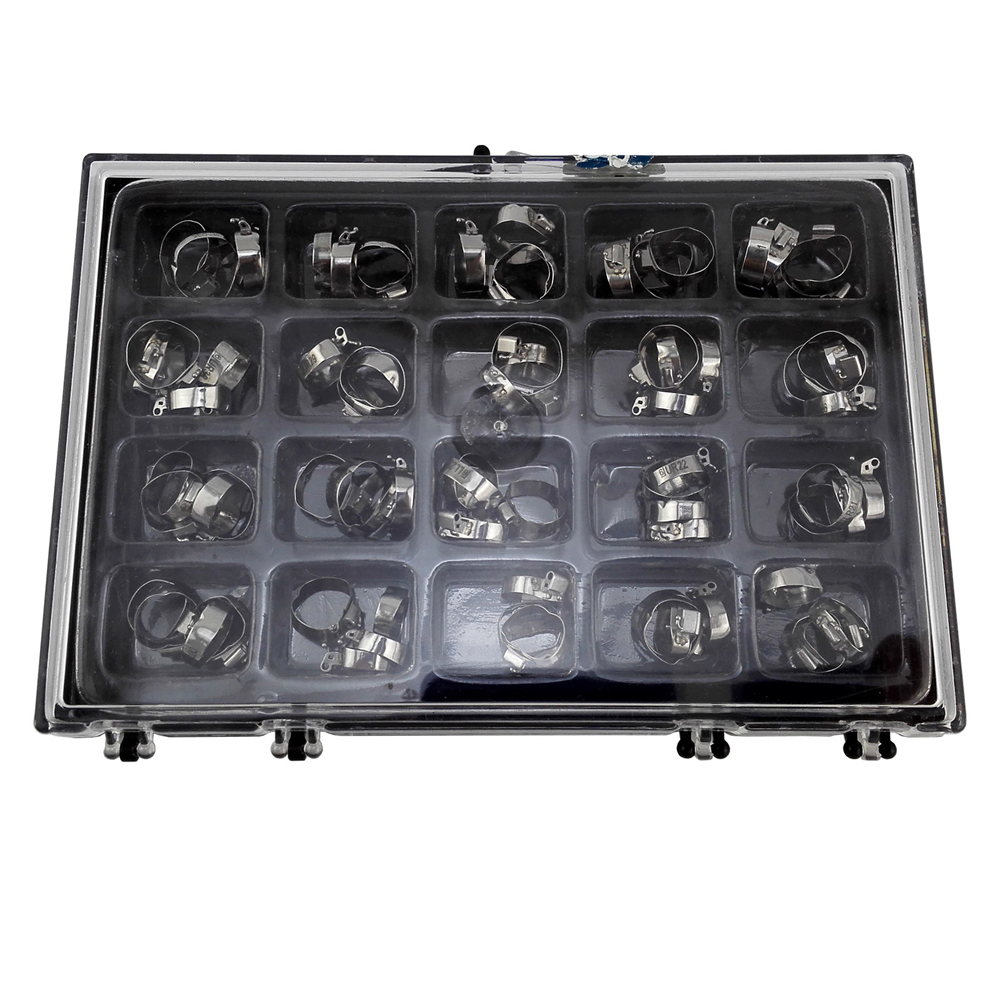 MacDent Dental Orthodontic Molar Buccal Bands Edgewise