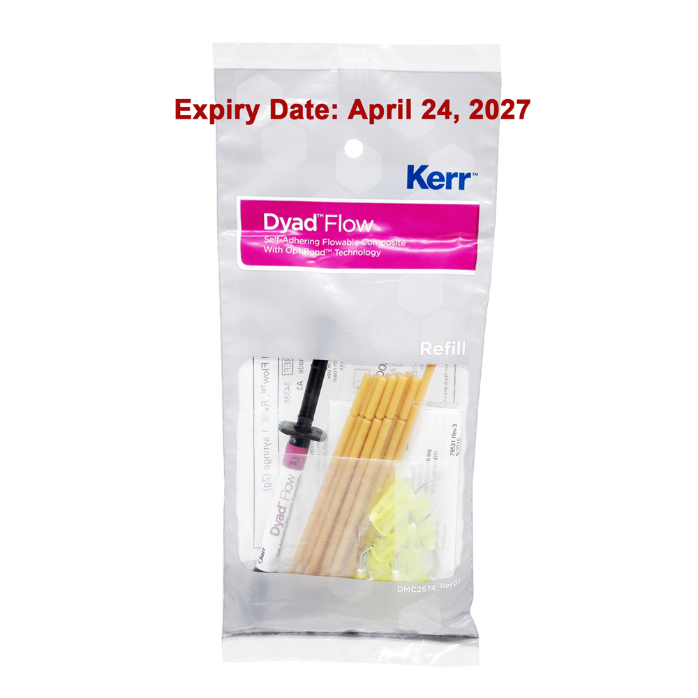 Kerr Dyad Vertise Flow Self-Adhering Flowable Dental Composite No Need For Adhesive A3