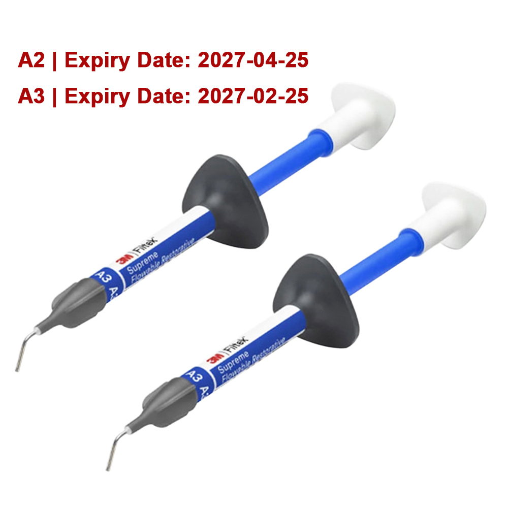 3M ESPE Filtek Z350XT Flowable Dental Composite 2 syringes A2/A3