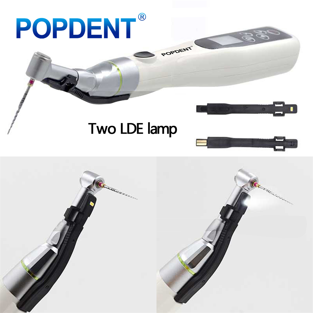 POPDENT Dental LED Cordless Endo Motor Root Canal Endodontic​s Treatment 16:1 handpiece
