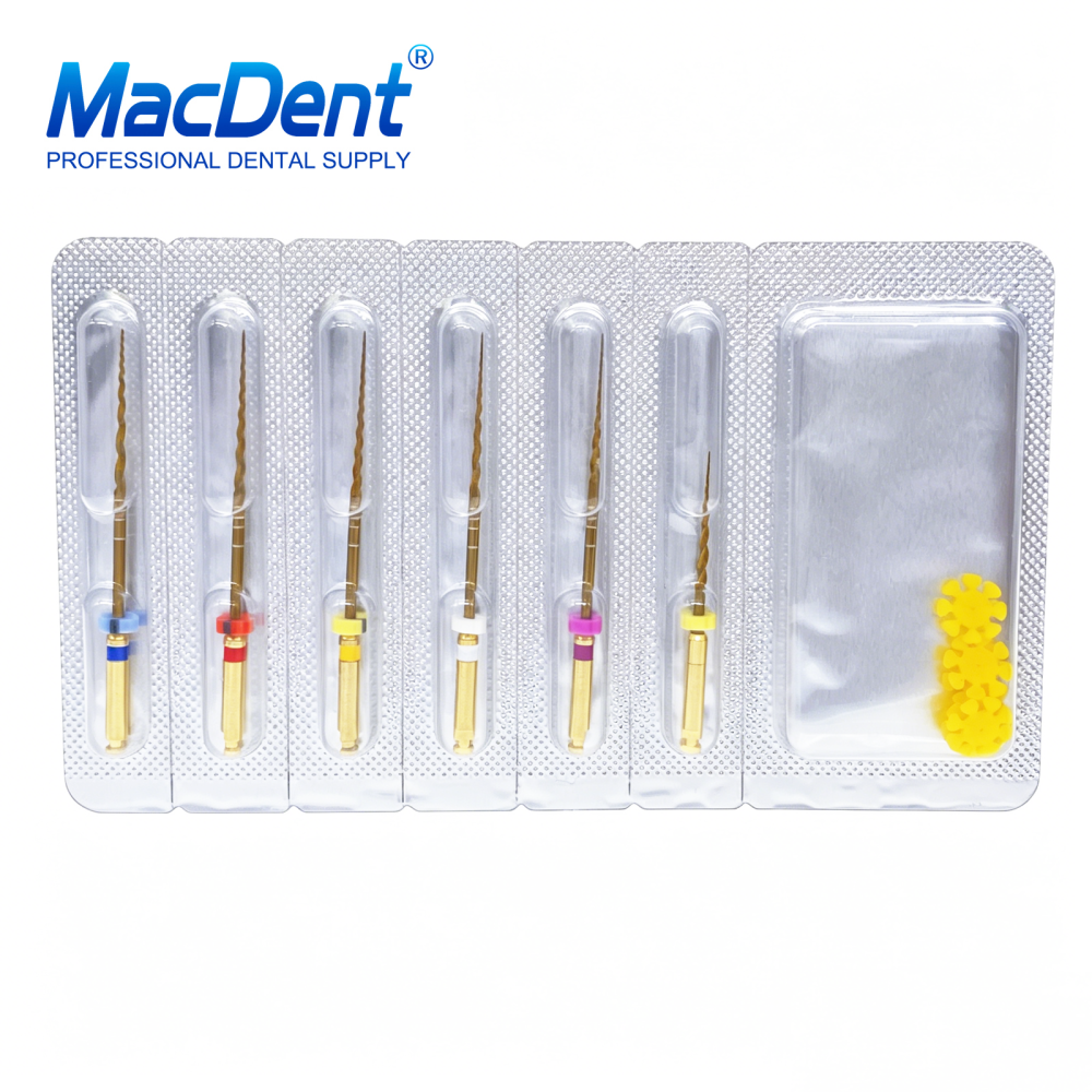 MacDent Dental Endodontic Rotary Endo Root Canal File X-Pro Gold Taper SX-F3