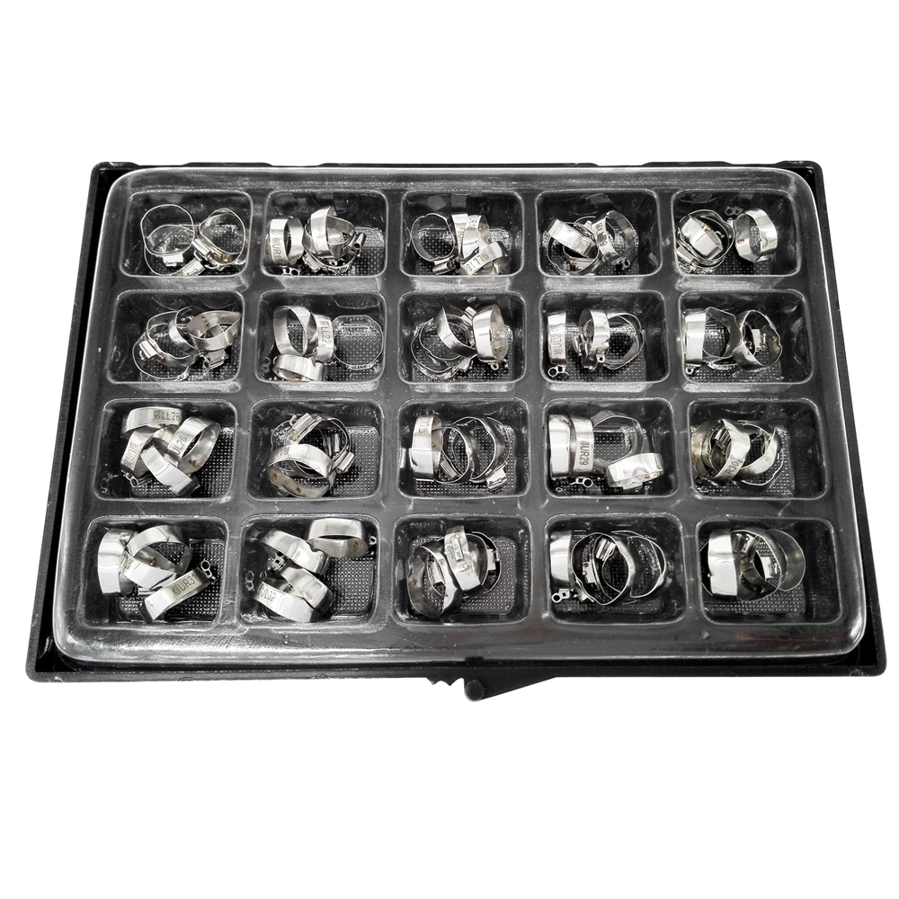 MacDent Dental Orthodontic Bands with Buccal Tube 1st Molar Roth/MBT/EDGEWISE 022 16#-35#