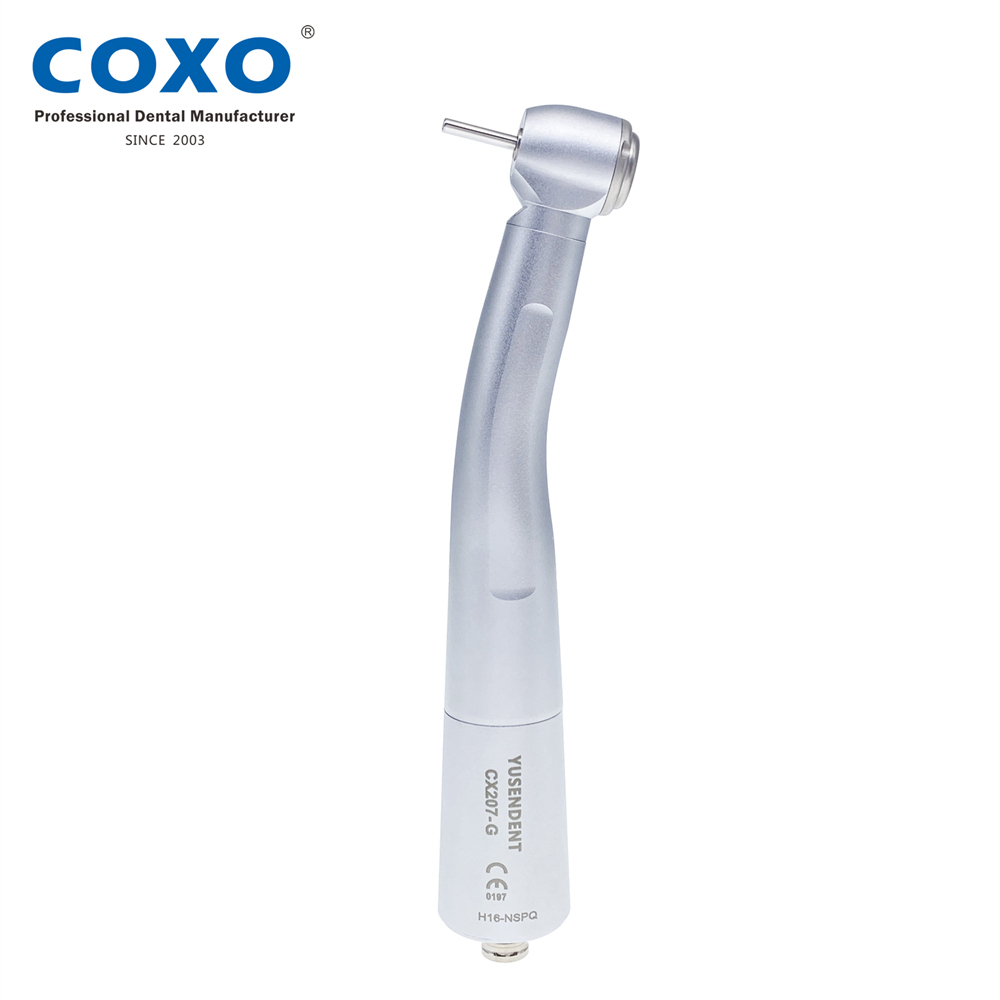 COXO YUSENDENT CX207-G Dental Fiber Optic High Speed Handpiece  fit KaVo Multiflex NSK Phatelus LED Coupler