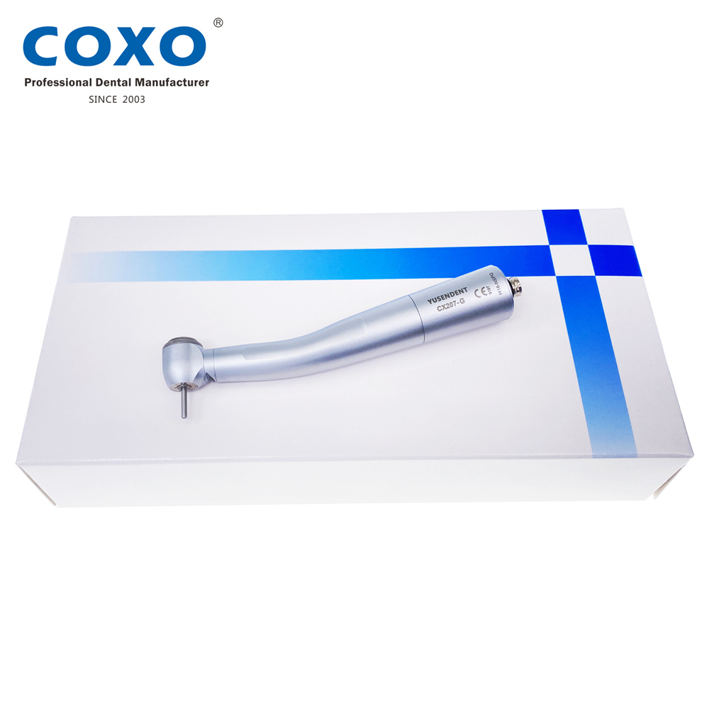 COXO YUSENDENT CX207-G Dental Fiber Optic High Speed Handpiece  fit KaVo Multiflex NSK Phatelus LED Coupler