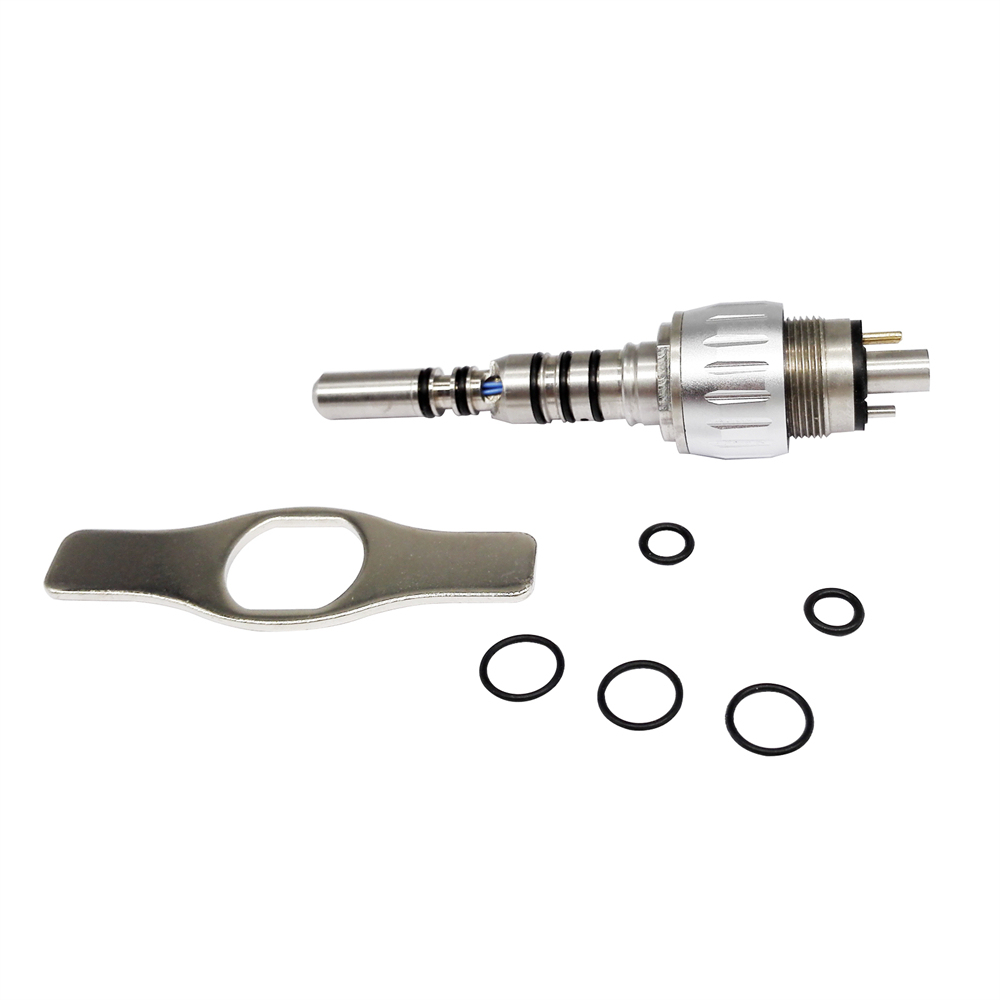 Dental Handpiece Coupling Fiber Optic For KaVo MULTIflex Coupler 4/6 Hole