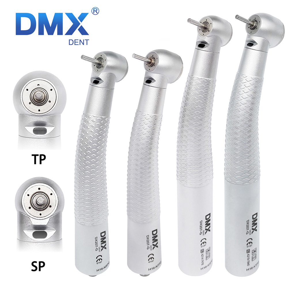 DMXDENT DX207-G Dental Fiber Optic High Speed Air Turbine Handpiece Fit COXO