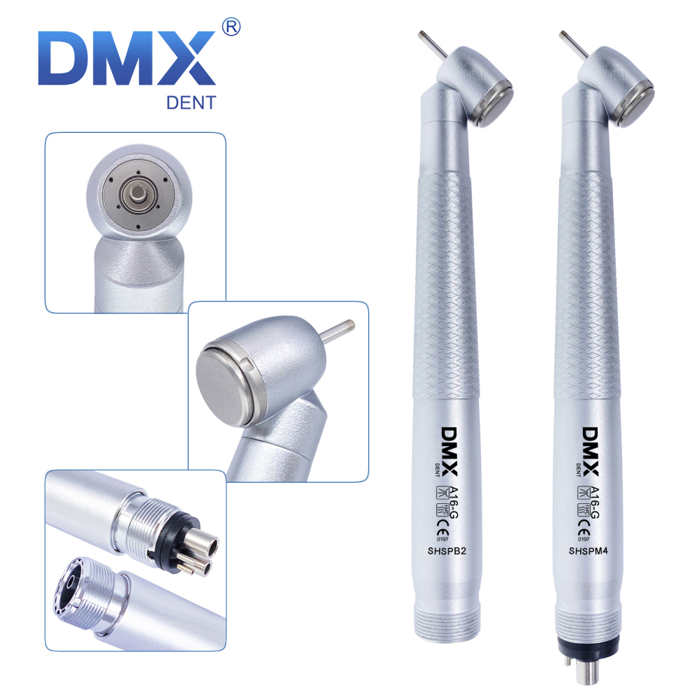 DMXDENT Dental 45° Degree Surgical Air Turbine High Speed Handpiece