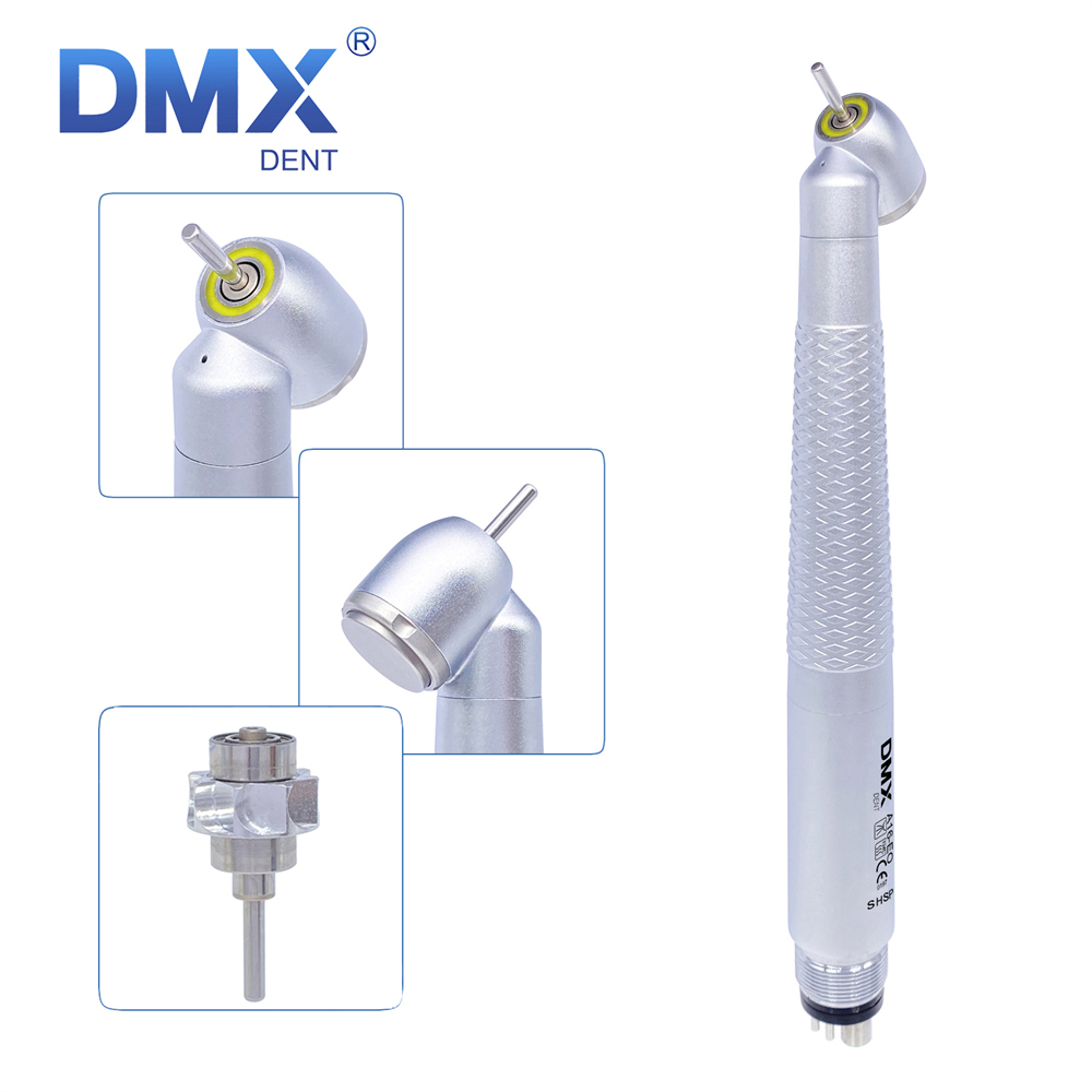 DMXDENT A16-E/A16-EO Dental 45 Degree E-generator LED High Speed Air Turbine Handpiece