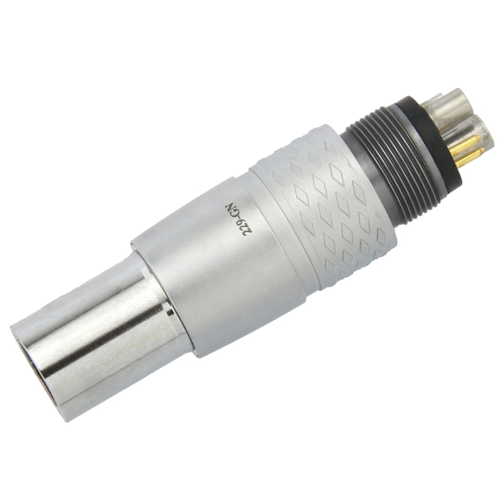 COXO Dental 6 Pin Quick Coupler Coupling Fit NSK Fiber Optic LED Handpiece