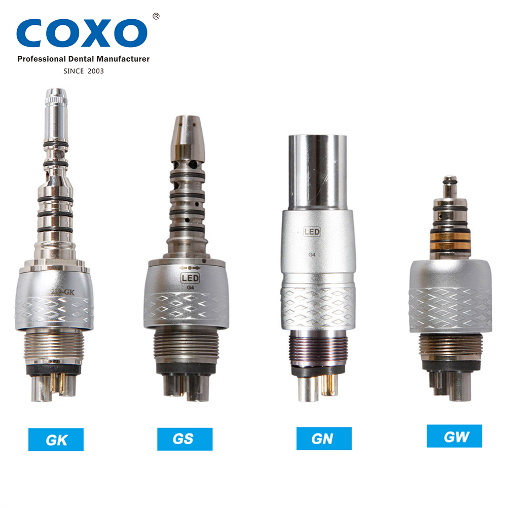 COXO Dental Handpiece Coupling 6 Pin fit High Speed Handpiece KAVO NSK SIRONA