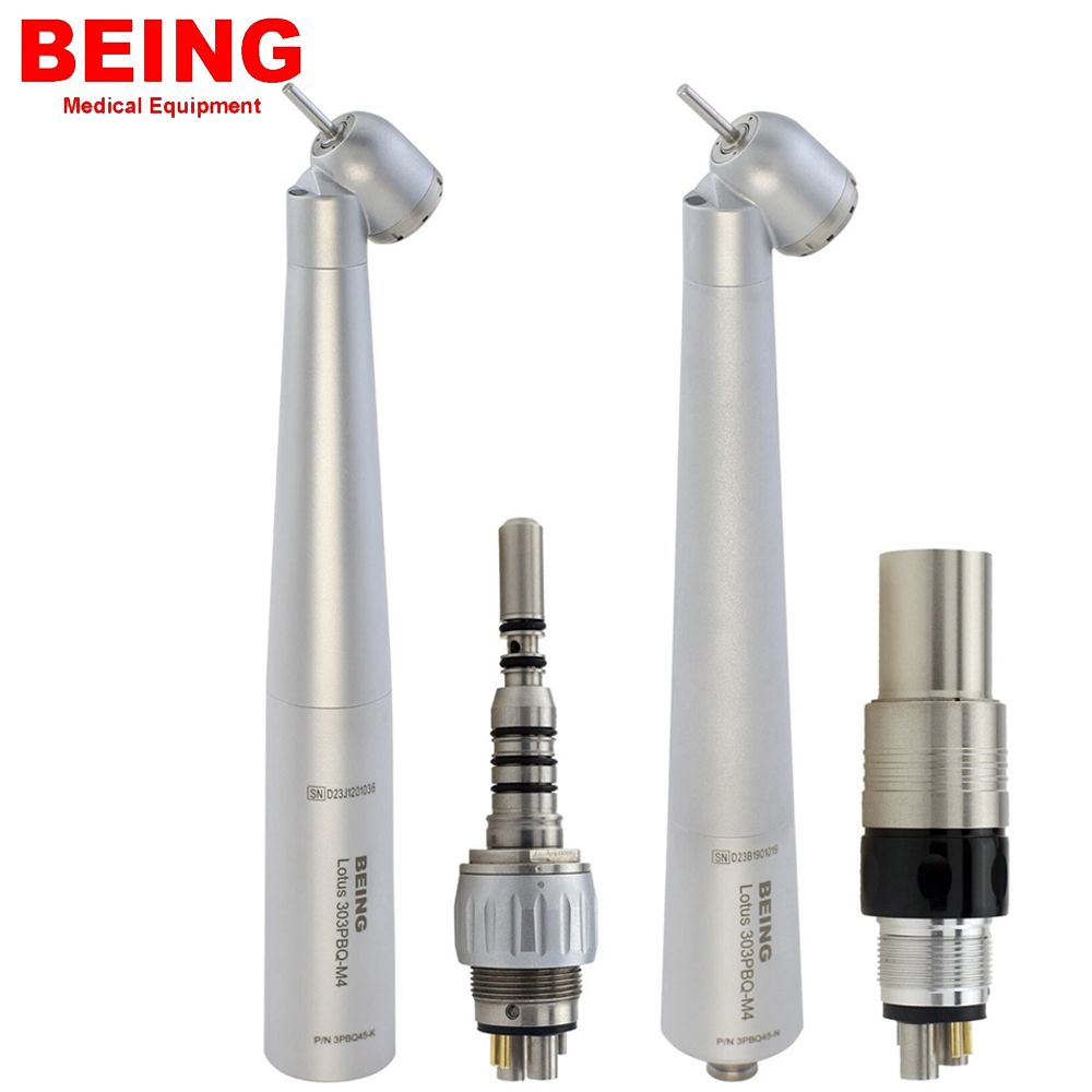 BEING Dental 45° Angle Surgical Handpiece Fiber Optic Kavo Multiflex NSK PTL LED
