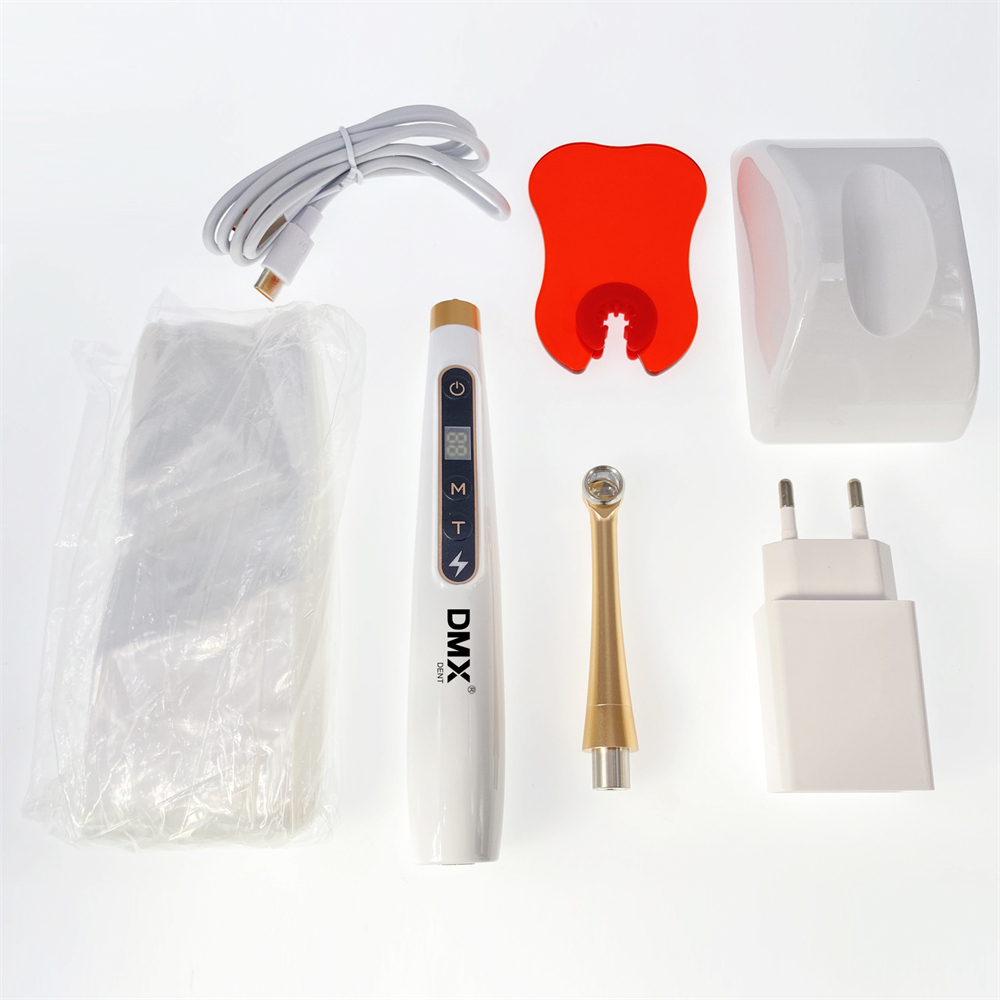 DMXDENT Dental Wireless Caries Detection and Curing Light Led 2 in 1 Function Detector