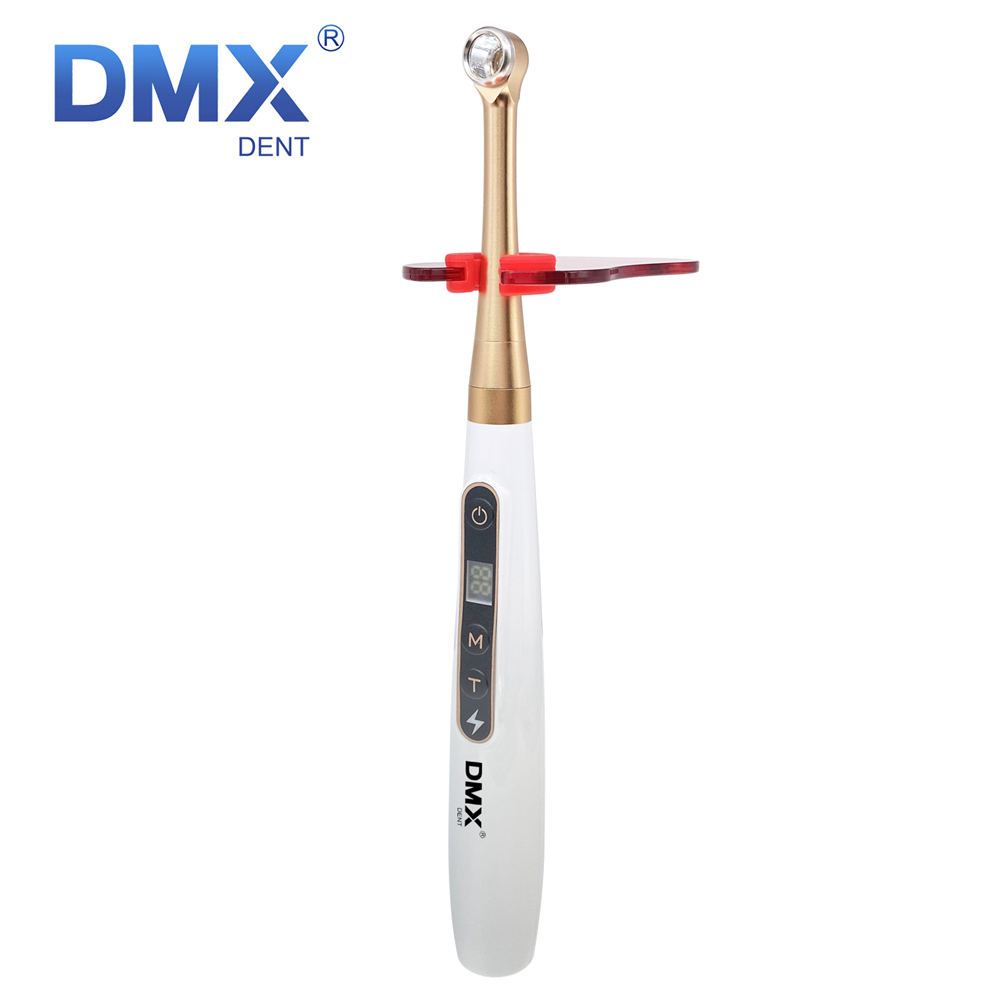 DMXDENT Dental Wireless Caries Detection and Curing Light Led 2 in 1 Function Detector