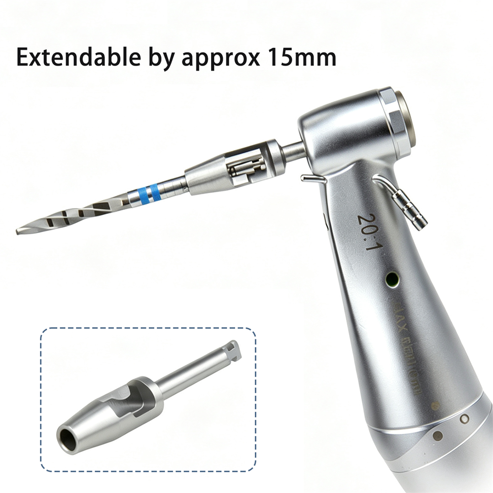 Drill Extender Dental For Irrigation an Implant Extension Universal Drills