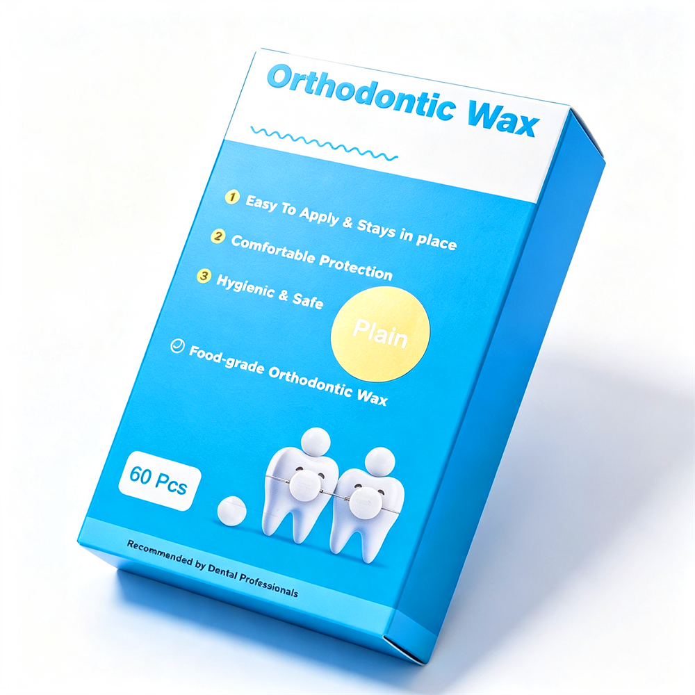 Dental Orthodontic Ortho Wax Plain Scent For Braces Gum Irritation 60Pcs/Box