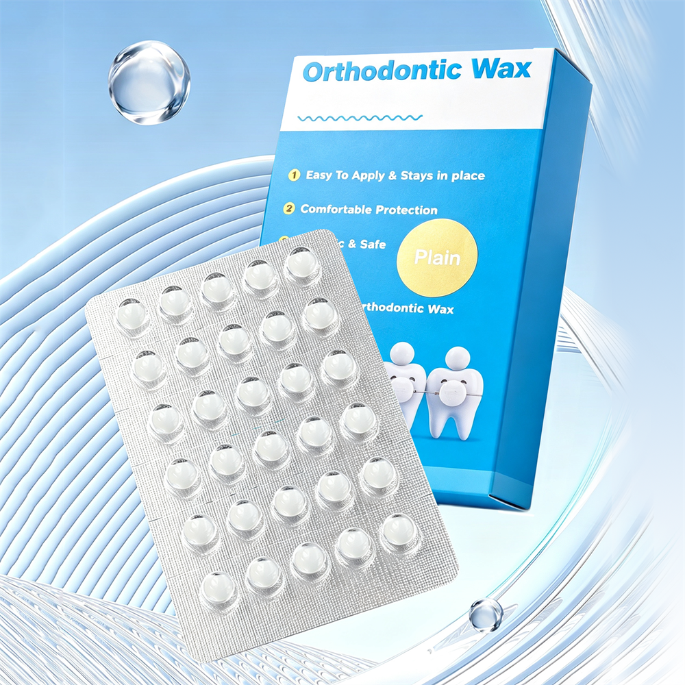 Dental Orthodontic Ortho Wax Plain Scent For Braces Gum Irritation 60Pcs/Box
