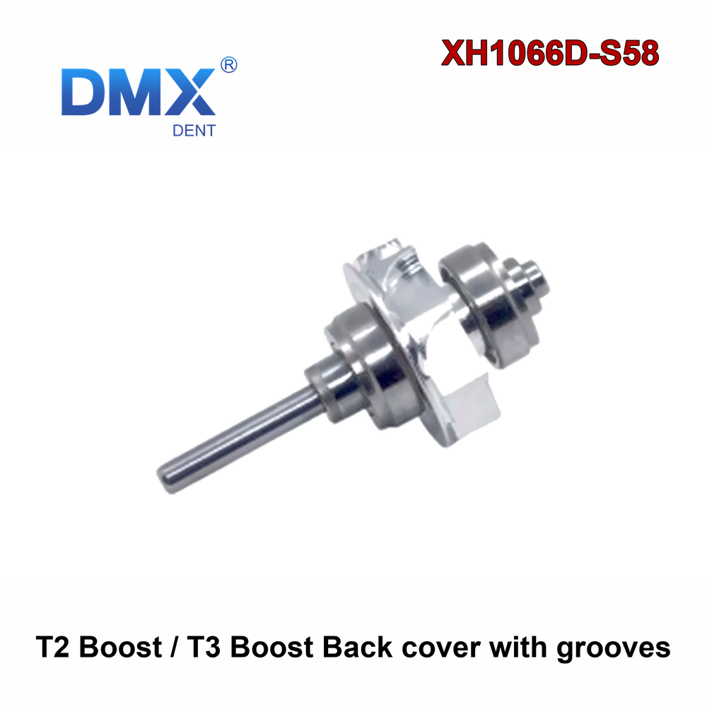 DMXDENT D058-S Dental Rotor fit Sirona T2 Boost / T3 Boost Back cover with grooves