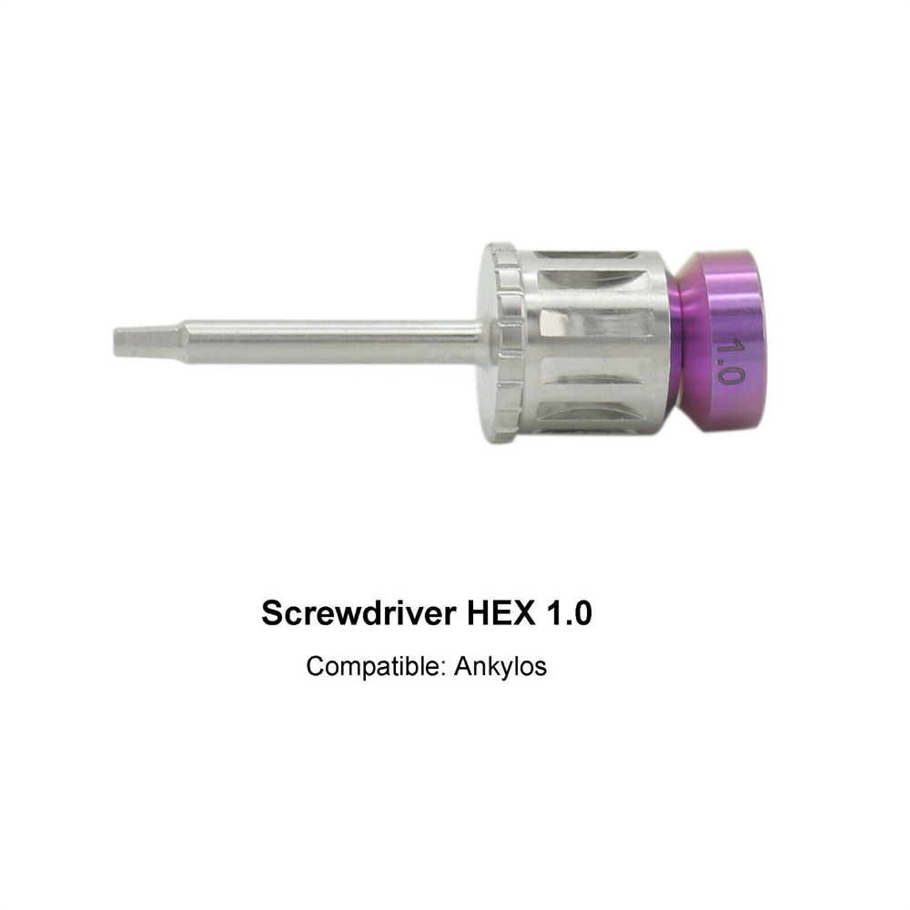 Implant Locator Abutment Driver Torque Wrench Straight Multi-Unit Osstem Port