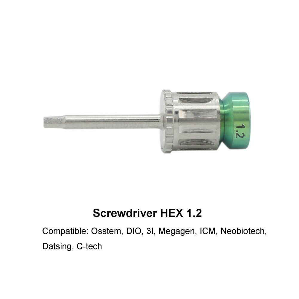 Implant Locator Abutment Driver Torque Wrench Straight Multi-Unit Osstem Port