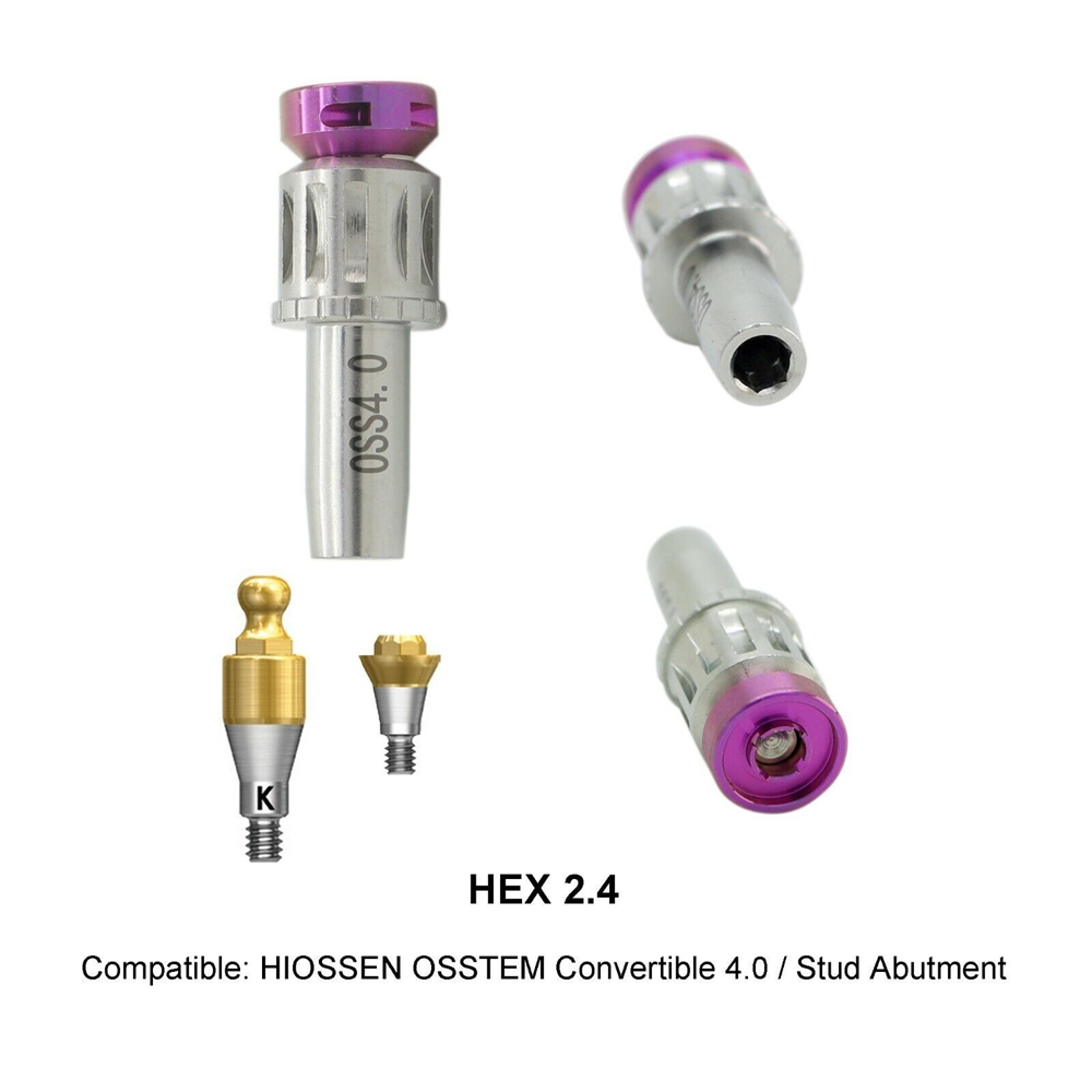 Implant Locator Abutment Driver Torque Wrench Straight Multi-Unit Osstem Port