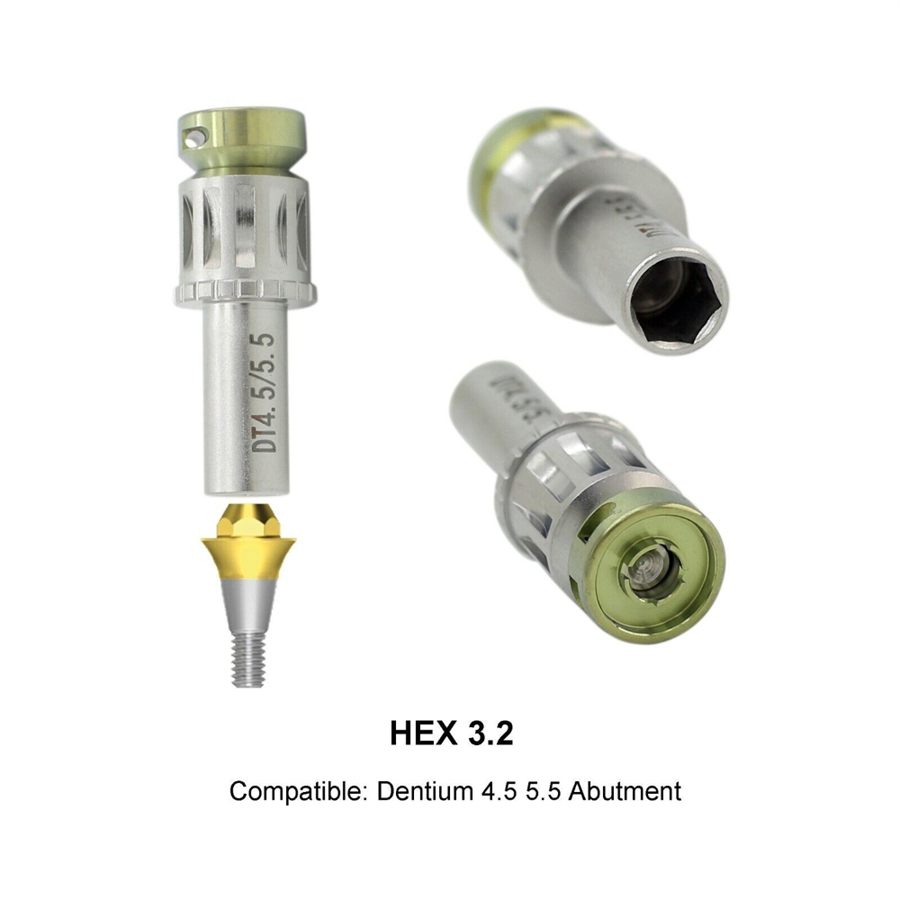 Implant Locator Abutment Driver Torque Wrench Straight Multi-Unit Osstem Port