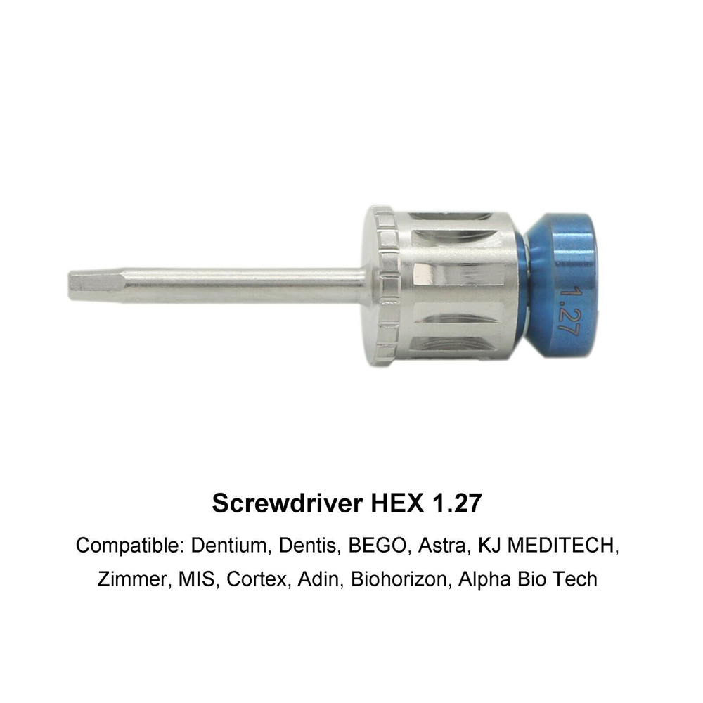Implant Locator Abutment Driver Torque Wrench Straight Multi-Unit Osstem Port