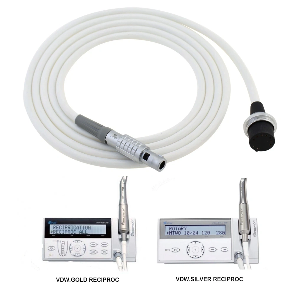 Dental Endo Motor Cord Cable For VDW Gold SILVER RECIPROC Endo Motor Handpiece
