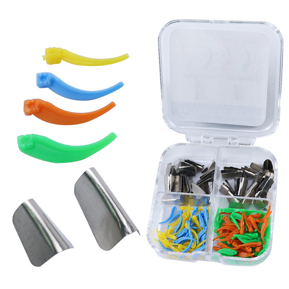 200Pcs Dental Supplies Anterior Matrix System Wedge Matrix Bands Interdental