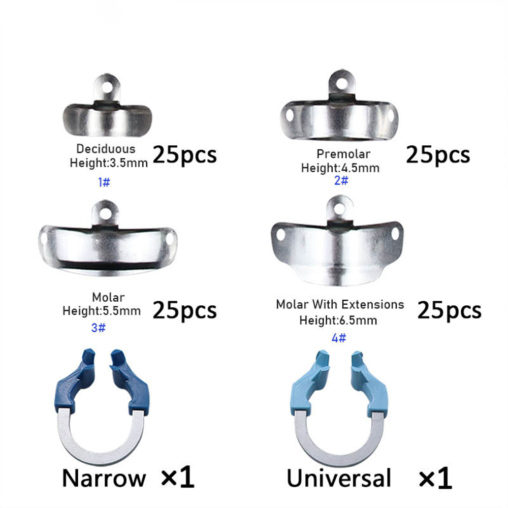 Dental Matrix Bands Ring Sectional Matrice Clamp Fit Garrison Palodent V3 System