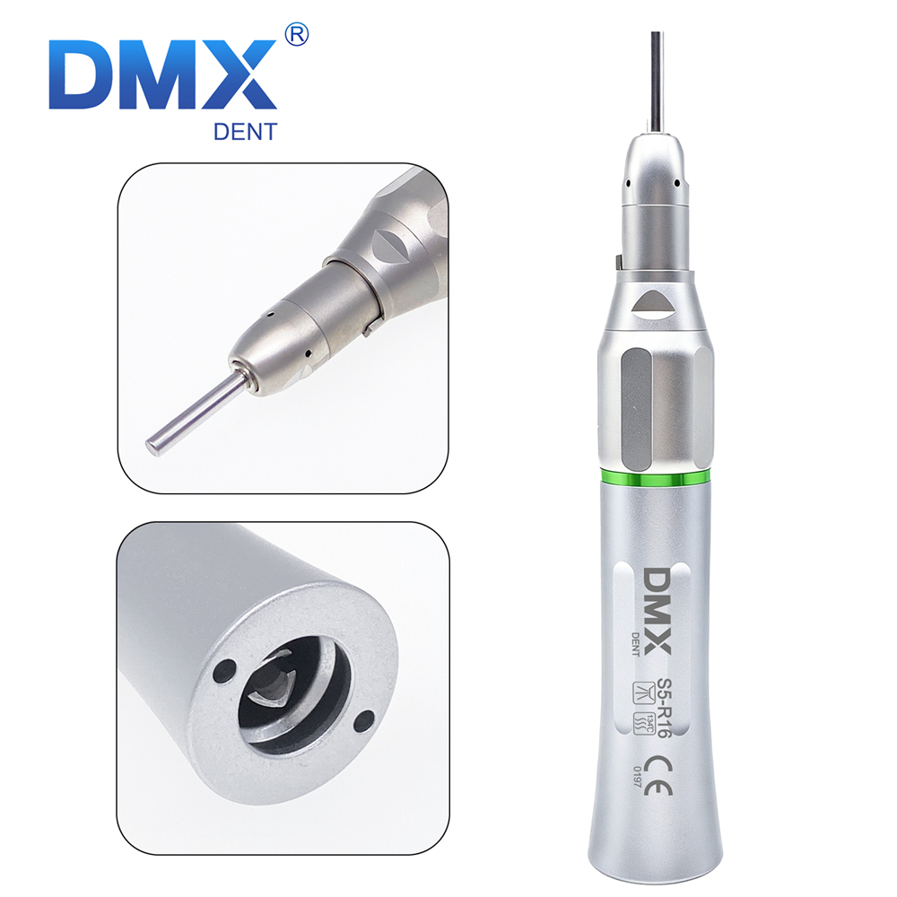 DMXDENT Dental 16:1 Straight Nosecone Handpiece Orthodontics IPR Handpiece