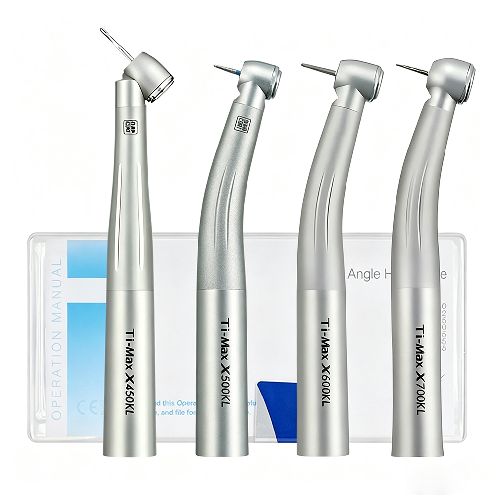 Ti-Max X450KL/X500KL/X600KL/X700KL Dental Fiber Optic High Speed Air Turbine Handpiece Fit KAVO