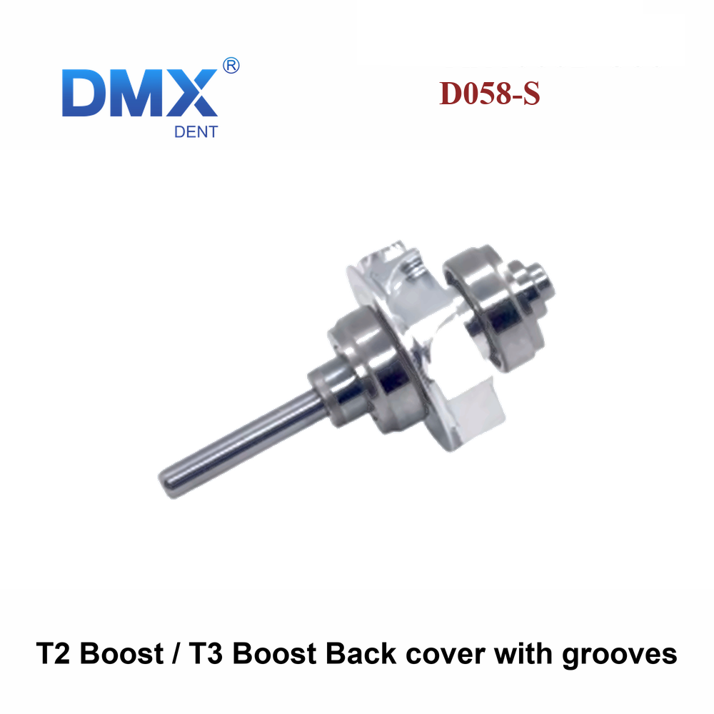 DMXDENT D058-S Dental Rotor fit Sirona T2 Boost / T3 Boost Back cover with grooves