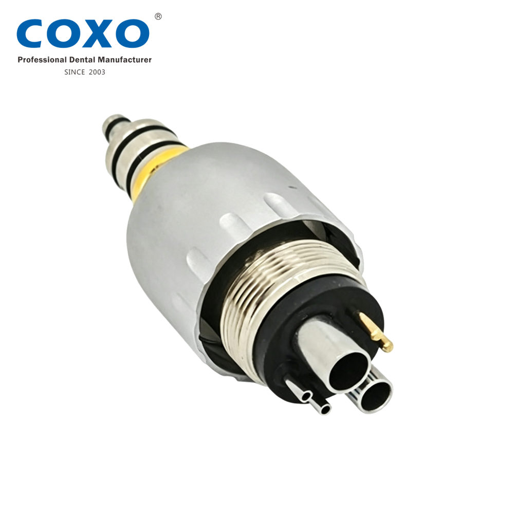 COXO YUSENDENT CX207-G Dental Fiber Optic High Speed Handpiece  fit KaVo Multiflex NSK Phatelus LED Coupler