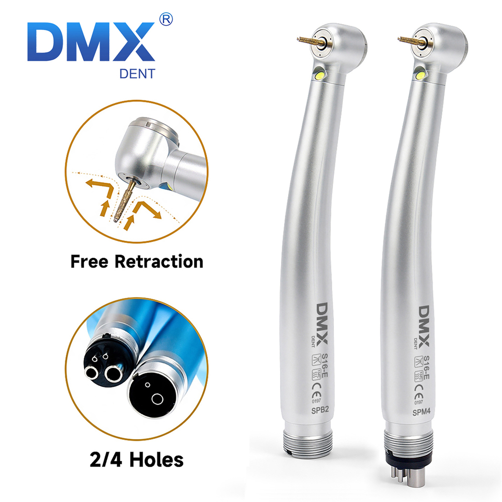 DMXDENT A16-E Dental E-generator LED High Speed Handpiece Standard/Torque Head
