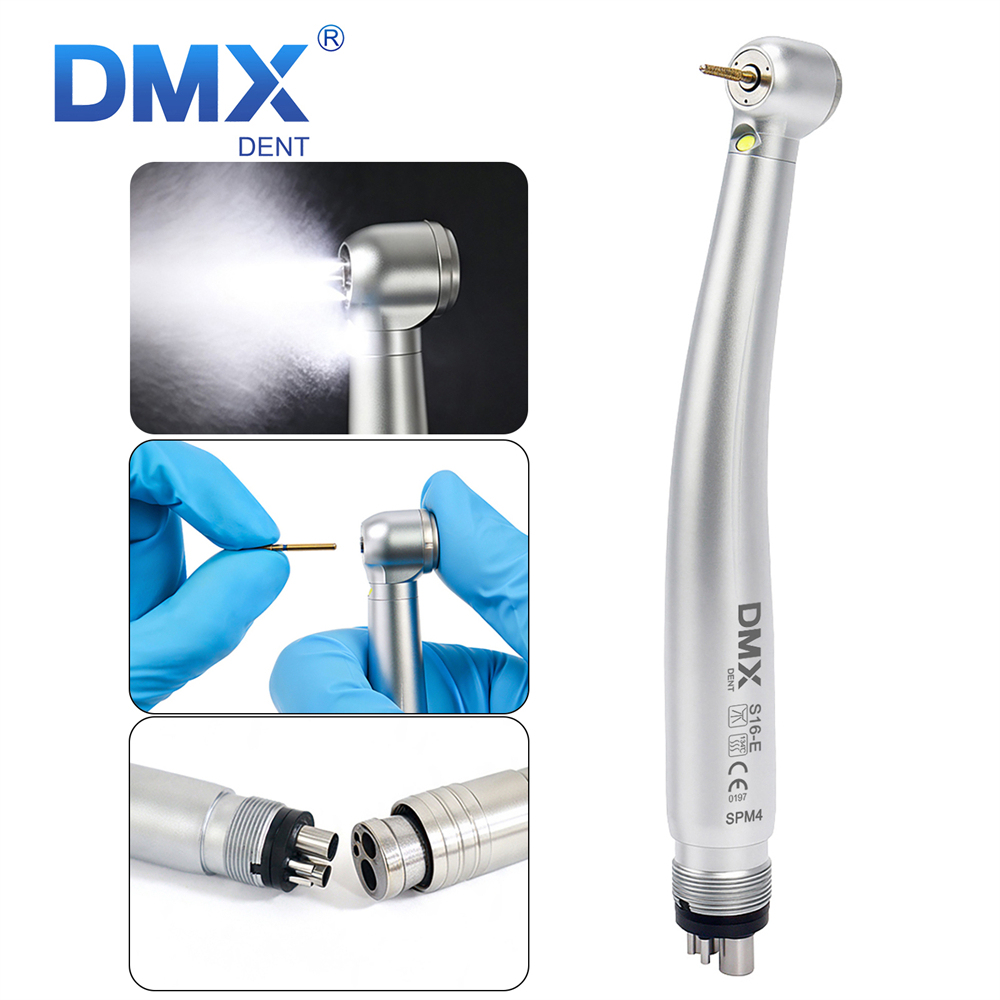 DMXDENT A16-E Dental E-generator LED High Speed Handpiece Standard/Torque Head