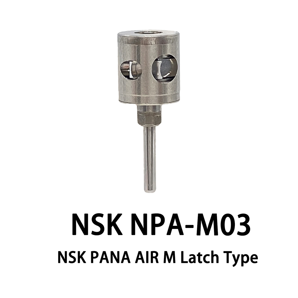 Dental Turbine Cartridge Push Button Fit for NSK PANA AIR Latch Type / Push Button High Speed Handpiece