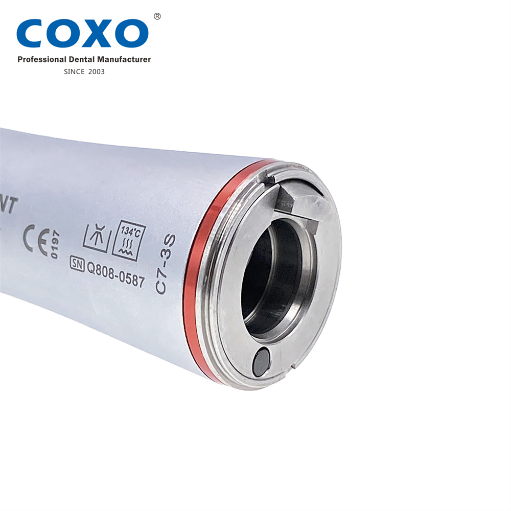 COXO YUSENDENT C7-3S Dental 1:4.2 Surgical 45°Contra Angle Fiber Optic Electric Handpiece